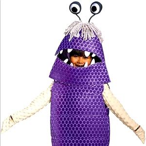 Boo Deluxe Toddler Costume, Purple, Large (4-6)